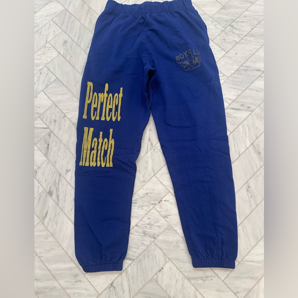 Boys Lie-Perfect Match Remix Sweatpants Navy